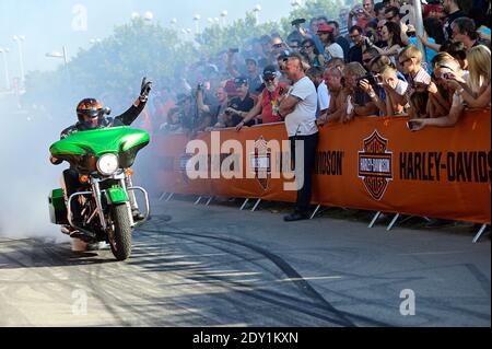 Wien, Österreich. Juli 20, 2011. Vienna Harley Days Stockfoto