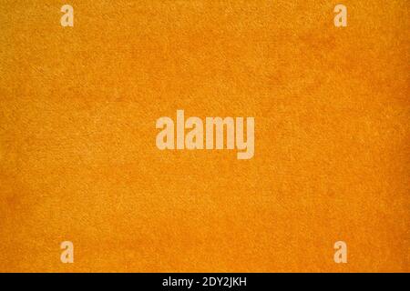 Orange Stoff Abdeckung Textur Hintergrund Decke Muster. Stockfoto