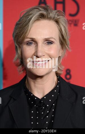 Jane Lynch nimmt am 5. Oktober 2014 an der Premiere der FX American Horror Story: Freak Show im TCL Chinese Theatre in Los Angeles, CA, USA Teil. Foto von Lionel Hahn/ABACAPRESS.COM Stockfoto