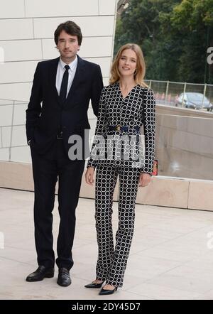 Antoine Arnault und Natalia Vodianova treffen am 20. Oktober 2014 in Paris, Frankreich, bei der Einweihung des Louis Vuitton Kunstmuseums ein. Foto von ABACAPRESS.COM Stockfoto