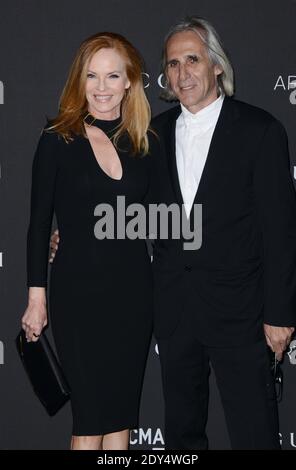 Marg Helgenberger nimmt an der LACMA Art + Film Gala 2014 zu Ehren von Barbara Kruger und Quentin Tarantino Teil, die Gucci am 1. November 2014 auf der LACMA in Los Angeles, CA, USA, präsentierte. Foto von Lionel Hahn/ABACAPRESS.COM Stockfoto