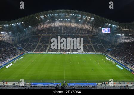 Das neue Stade-Velodrome während des freundlichen internationalen Fußballspieles, Frankreich gegen Schweden im Stade-Velodrome in Marseille, Frankreich am 18. November 2014. Frankreich gewann 1:0. Foto von Henri Szwarc/ABACAPRESS.COM Stockfoto