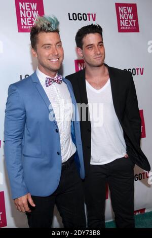 Lance Bass und Michael Turchin nehmen am 2. Dezember 2014 an den NewNowNext Awards 2014 von Logo TV im Kimpton Surfcomber Hotel in Miami Beach, FL, USA Teil. Foto von Rolando Rodriguez/ABACAPRESS.COM Stockfoto