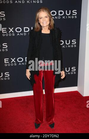 Gloria Steinem kommt zur Premiere von Exodus: Gods and Kings am 7. Dezember 2014 im Brooklyn Museum in Brooklyn, New York City, NY, USA. Foto von Krista Kennel/ABACAPRESS.COM Stockfoto