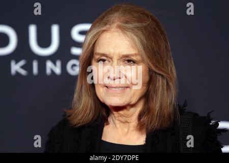 Gloria Steinem kommt zur Premiere von Exodus: Gods and Kings am 7. Dezember 2014 im Brooklyn Museum in Brooklyn, New York City, NY, USA. Foto von Krista Kennel/ABACAPRESS.COM Stockfoto