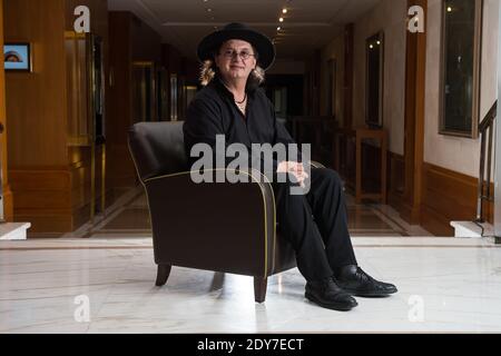 Der französische Küchenchef Marc Veyrat posiert am 31. Oktober 2014 im Mandarin Hotel in Genf, Schweiz. Foto von Loona/ABACAPRESS.COM Stockfoto