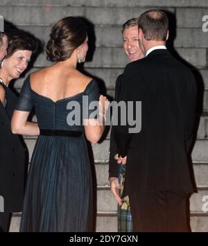 Duke und Herzogin von Cambridge kommen am 9. Dezember 2014 zum St. Andrews 600. Jahrestag Dinner im Metropolitan Museum of Art in New York City, NY, USA. Foto von Charles Guerin-Morgan Dessalles/ABACAPRESS.COM Stockfoto