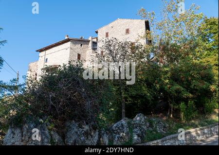 miranda,italien oktober 01 2020Architektur von Gassen, Plätzen und