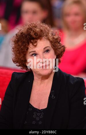 Marlene Jobert bei der Aufnahme von Vivement Dimanche in Paris, Frankreich, 2. Dezember 2014. Foto von Max Colin/ABACAPRESS.COM Stockfoto