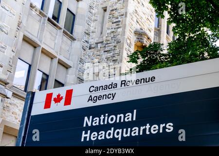 National Headquarters der Canada Revenue Agency in Ottawa Stockfoto