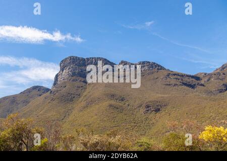 Bluff Knoll, der höchste Gipfel im Sitrling Range National Park, nördlich von Alabany in Western Australia Stockfoto