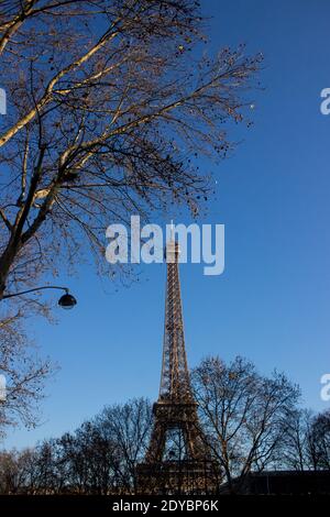 Lllustration des täglichen Lebens in Paris, Frankreich. Lllustration du quotidien à Paris en France. Stockfoto