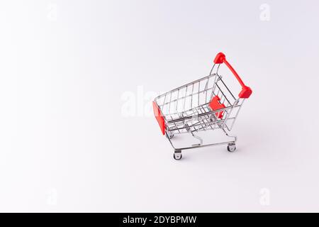 Einkaufen in Supermärkten und Geschäften Stockfoto