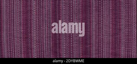 Melange Struktur des Gewebes mit horizontalen Linien. Grunge Textil Hintergrund. Abstrakt Ruogh strukturiert braun Grunge Textil Hintergrund. Stockfoto
