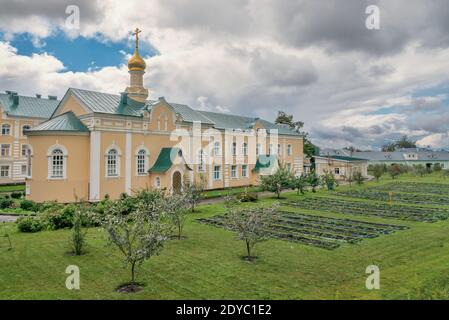 Seraphim-Divejewo Kloster, eines der größten, häufig besuchten Klöster in Russland, Nischni Nowgorod Oblast Stockfoto