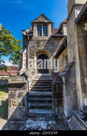 Die Pfarrkirche der Heiligen Jungfrau Maria in Petworth, West Sussex, Großbritannien Stockfoto