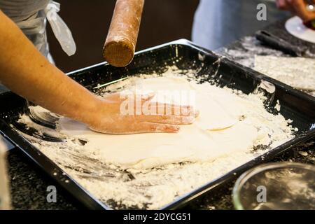 Kulinarisch. Illustrationen zu Lebensmitteln. Culinaire. Illustrationen Verwandte à la nourriture. Stockfoto