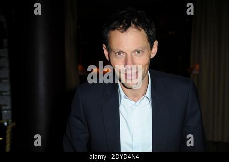 Marc-Olivier Fogiel bei der Eröffnungsfeier für das neue Restaurant "La Petite Maison De Nicole" im Hotel Fouquet's Barriere in Paris, Frankreich am 22. Januar 2013. Foto von Aurore Marechal/ABACAPRESS.COM Stockfoto