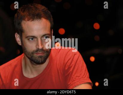 Datei Bild vom 14. Dezember 2011 in Lyon, Frankreich von Benjamin Millepied, der Choreograph und ein ehemaliger Rektor am New York City Ballet, wird der neue Leiter des Tanzes am Paris Opera Ballet, ab September 2014. Foto von Vincent Dargent/ABACAPRESS.COM Stockfoto