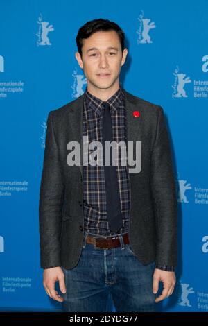 Regisseur und Schauspieler Joseph Gordon Levitt beim Fotocall 'Don Jon's Addiction' während der 63. Berlinale, Internationale Filmfestspiele Berlin, am 8. Februar 2013. Foto von Aurore Marechal/ABACAPRESS.COM Stockfoto