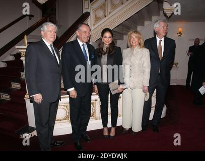 Prinzessin Madeleine mit Ed Gallagher CEO Scandinavian House, Jan Eliasson Stellvertretender Generalsekretär der Vereinten Nationen und Marten Grunditz Botschafter der Vereinten Nationen in Schweden am 15. Februar 2013 beim Royal Stockholm Philharmonic Orchestra in der Carnegie Hall in New York, NY.Foto von Charles Guerin/ABACAPRESS.COM Stockfoto