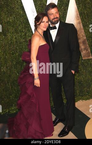 Jennifer Garner und Ben Affleck nehmen an der Vanity Fair Oscar Party 2013 Teil, die am 24. Februar 2013 im Sunset Tower Hotel in West Hollywood, Los Angeles, CA, USA, stattfindet. Foto von Krista Kennel/ABACAPRESS.COM Stockfoto