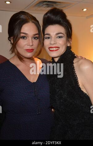 Lola Dewaere und Sophie Carrier bei der Aufnahme von Vivement Dimanche am 13. März 2013 in Paris, Frankreich. Foto von Max Colin/ABACAPRESS.COM Stockfoto