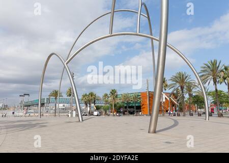 Onades (Wellen) von Andreu Alfaro Stockfoto