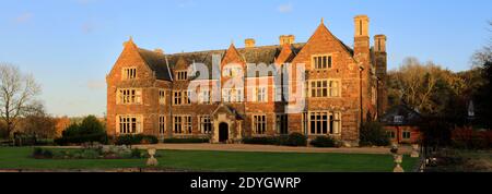 Blick auf Launde Abbey, East Norton Dorf, Leicestershire, England, Großbritannien Stockfoto