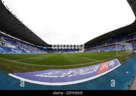 Reading, Großbritannien. Dezember 2020. Allgemeine Ansicht des Madejski Stadions vor dem Sky Bet Championship Spiel im Madejski Stadium, Lesebild von Ben Peters/Focus Images/Sipa USA 26/12/2020 Credit: SIPA USA/Alamy Live News Stockfoto