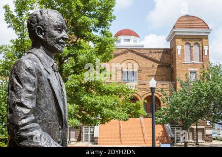 Birmingham Alabama, Reverend Fred Shuttlesworth Statue öffentliche Kunst Denkmal, 16th Street Baptist Church 1963 Bombing Civil Rights Movement, Stockfoto