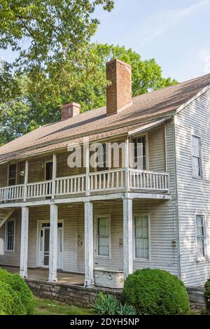 Alabama Hillsboro Pond Spring General Joe Wheeler Plantation, Sherrod House 1835 Federal Style, außen außen, Stockfoto