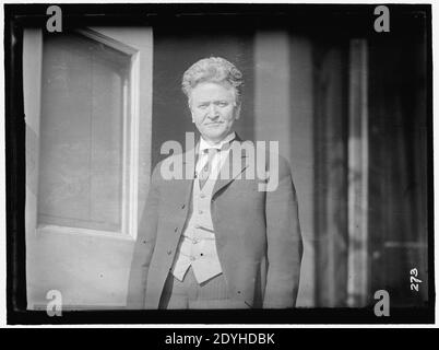 LAFOLLETTE, Robert M. REP. 1885-1891; Gouverneur von Wisconsin, 1901-1906; SENATOR, 1906-1925 Stockfoto