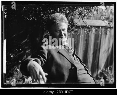 LAFOLLETTE, Robert M. REP. 1885-1891; Gouverneur von Wisconsin, 1901-1906; SENATOR, 1906-1925 Stockfoto