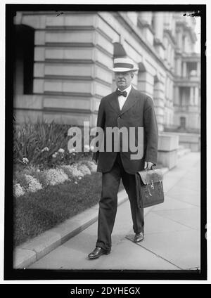 LANSING, ROBERT. Staatssekretär, 1915-1920 Stockfoto