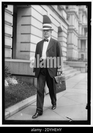 LANSING, ROBERT. Staatssekretär, 1915-1920 Stockfoto