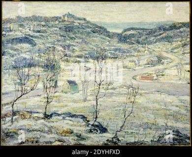 Ernest Lawson - Harlem Valley, Winter Stockfoto