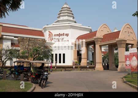 Angkor National Museum Siem Reap Kambodscha Stockfoto