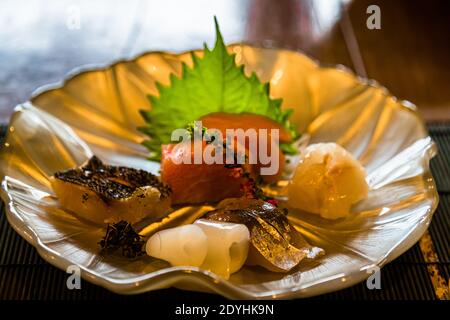 Typisches japanisches Abendessen von Atsuko Kato Stockfoto