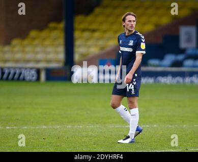 Southend, Großbritannien. Dezember 2020. SOUTHEND, ENGLAND - DEZEMBER 26: Rob Howard von Southend United während der Sky Bet League Two zwischen Southend United und Colchester United im Roots Hall Stadium, Southend, UK am 26. Dezember 2020 Credit: Action Foto Sport/Alamy Live News Stockfoto