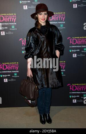 Louise Bourgoin bei der Eröffnung der Ausstellung "Le Monde Enchante de Jacques Demy" in der französischen Kinemathek in Paris, Frankreich am 08. April 2013. Foto von Aurore Marechal/ABACAPRESS.COM Stockfoto