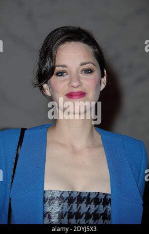 Marion Cotillard nimmt am 9. April 2013 am Galadinner der Fondation Maud Fontenoy im Hotel de la Marine in Paris Teil. Foto von Nicolas Briquet/ABACAPRESS.COM Stockfoto