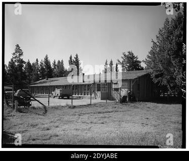 Lake Fish Hatchery Historic Building 06. Stockfoto