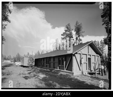 Lake Fish Hatchery Historic Building 07. Stockfoto