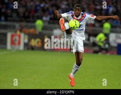 OL's Gueida Fofana beim Fußballspiel der Ersten Liga, Olympique Lyonnais gegen Paris Saint-Germain im Gerland Stadion in Lyon, Frankreich am 12. Mai 2013. PSG gewann 1:0. Foto von Vincent Dargent/ABACAPRESS.COM Stockfoto