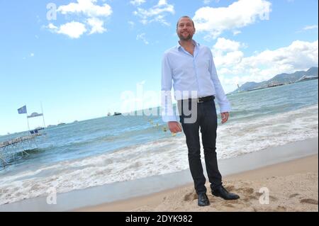 Der belgische Schauspieler Francois Damiens beim Fotocall für den Film "Tip Top" im Terrazza Martini in Cannes im Rahmen des 66. Filmfestivals in Cannes, Frankreich, am 19. Mai 2013. Foto von Laurene Favier/ABACAPRESS.COM Stockfoto