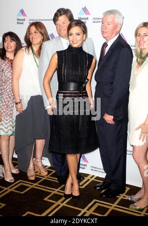 Jessica Alba wird am 20. Mai 2013 vom Mount Sinai Children's Environmental Health Centre im Hyatt Regency Greenwich Hotel in Greenwich, CT, USA mit dem Champion for Children Award ausgezeichnet. Foto von Charles Guerin/ABACAPRESS.COM Stockfoto