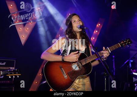 Vanille tritt in der Villa Schweppes während der 66. Filmfestspiele von Cannes in Cannes, Frankreich am 20. Mai 2013 auf. Foto von Jerome Domine/ABACAPRESS.COM Stockfoto