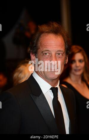 Vincent Lindon bei der Ankunft in La Grande Bellezza und Les Salauds Vorführung im Palais des Festivals im Rahmen des 66. Cannes Filmfestivals in Cannes, Frankreich am 21. Mai 2013. Foto von Nicolas Briquet/ABACAPRESS.COM Stockfoto