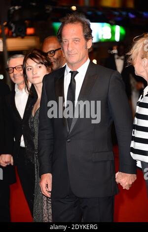 Vincent Lindon bei der Ankunft in La Grande Bellezza und Les Salauds Vorführung im Palais des Festivals im Rahmen des 66. Cannes Filmfestivals in Cannes, Frankreich am 21. Mai 2013. Foto von Nicolas Briquet/ABACAPRESS.COM Stockfoto